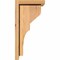 Ekena Millwork Monterey Smooth Corbel w/Backplate, Western Red Cedar, 7 1/2"W x 8"D x 16"H COR08X08X16MON01SWR - alternate 4